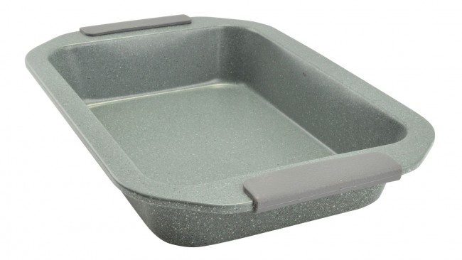 Perfect Home - Bevonatos tepsi szilikon füllel 37,5*25 cm