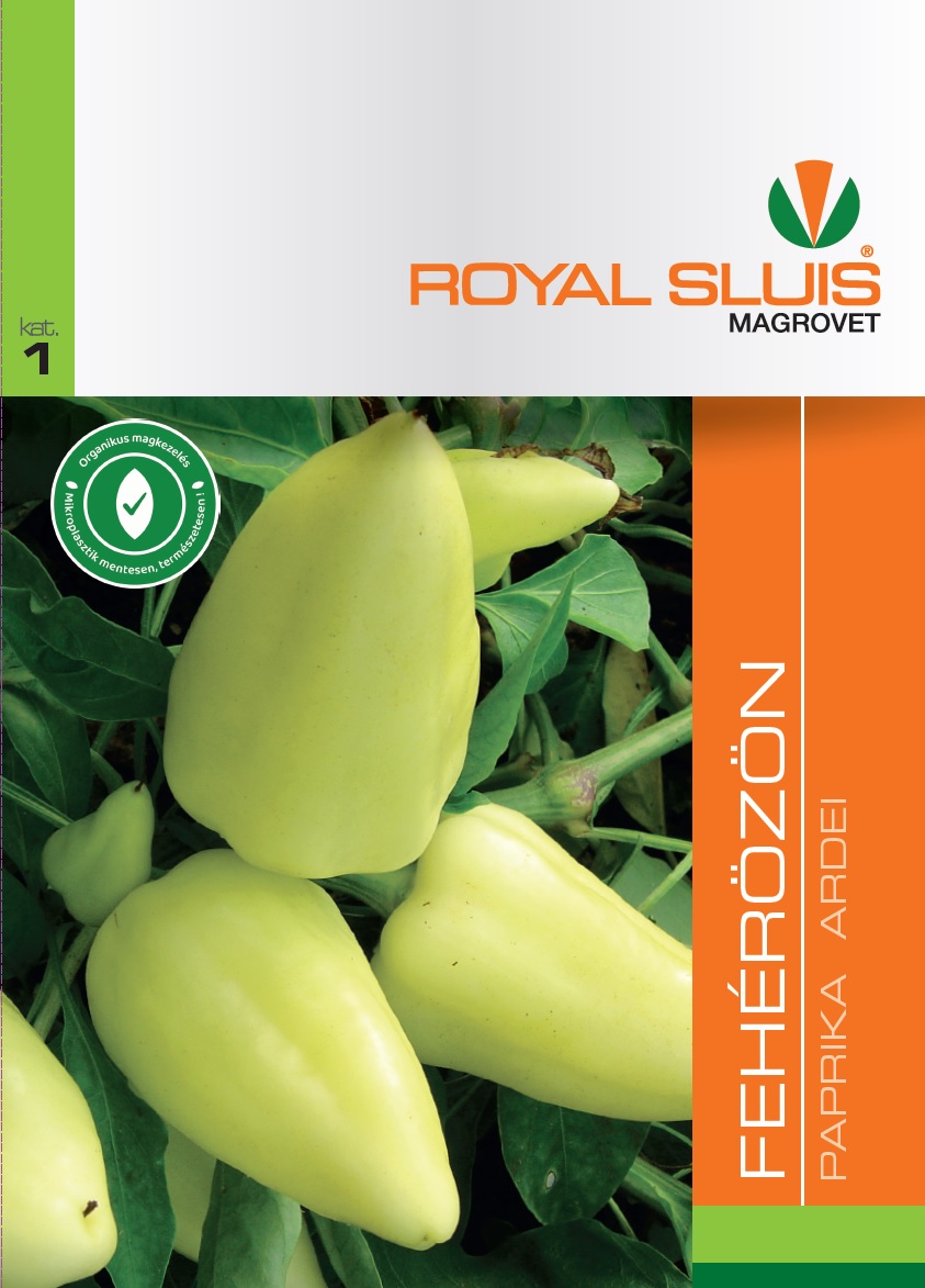 Royal Sluis Paprika Ardei Fehérözön vetőmag 0,4g