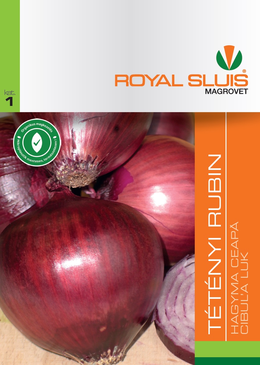 Royal Sluis  Hagyma Tétényi Rubin vetőmag 1g