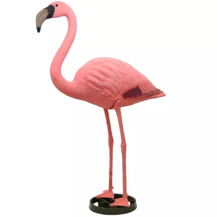 Ubbink Álló flamingó, 88 cm - Élethű műanyag madárfigura
