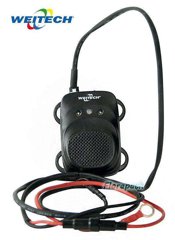 Weitech rágcsáló és nyestriasztó autóba