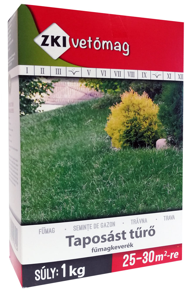 ZKI Taposást tűrő fűmag keverék 1 kg
