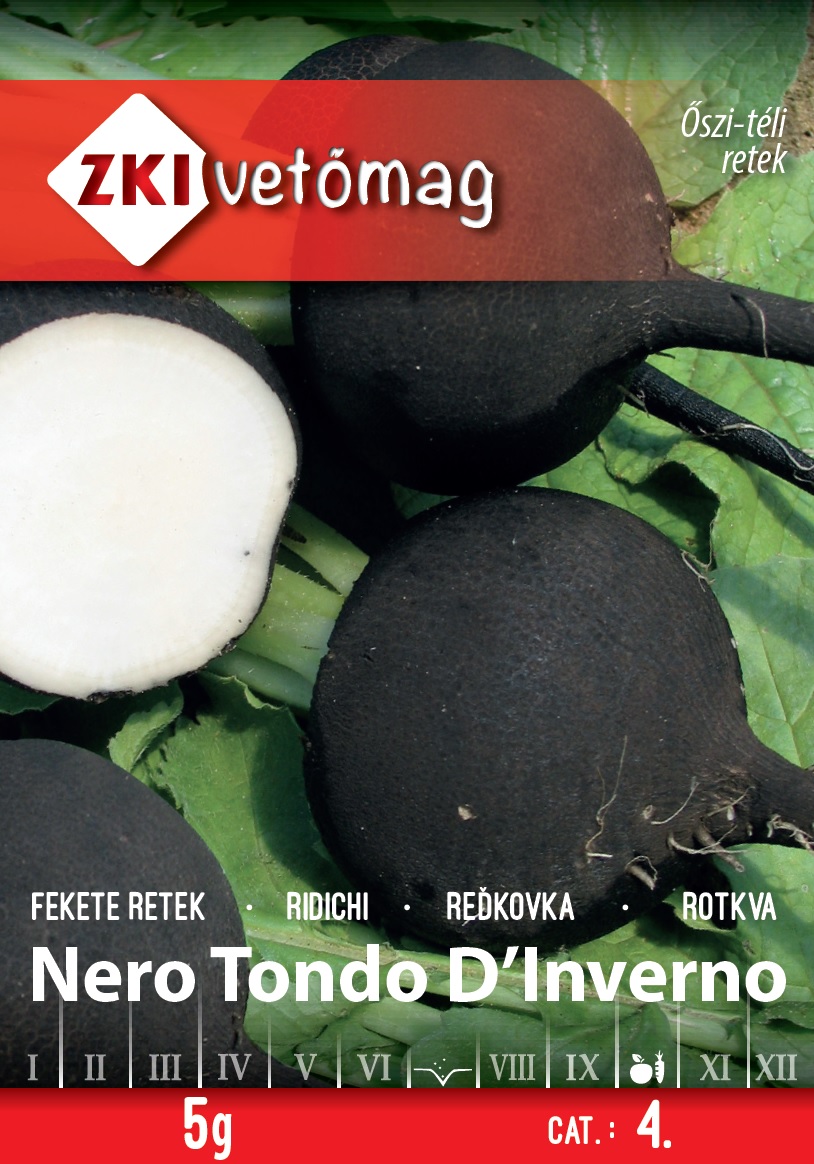 ZKI Retek Nero Tondo d'lnverno Vetőmag 5g