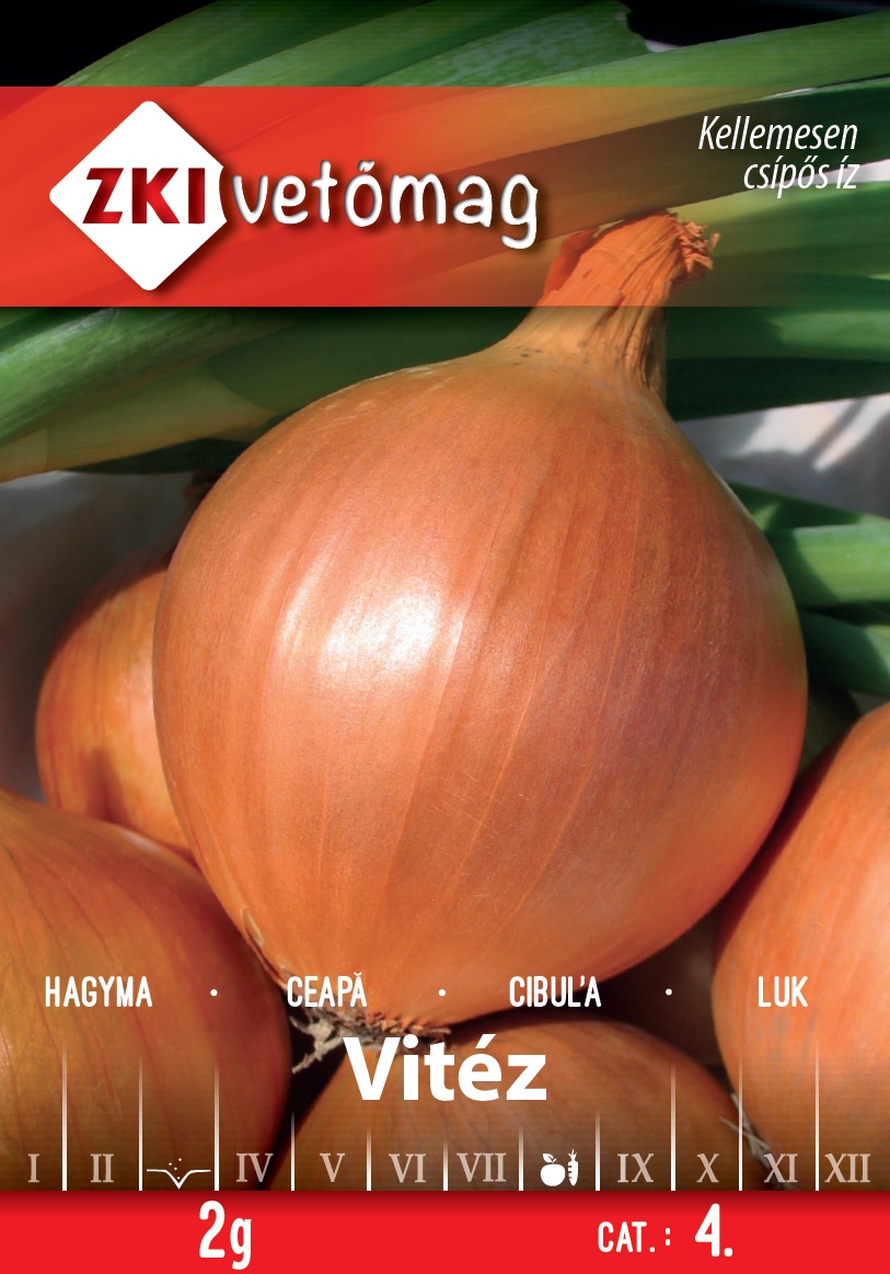 ZKI Hagyma Vitéz Vetőmag 2g