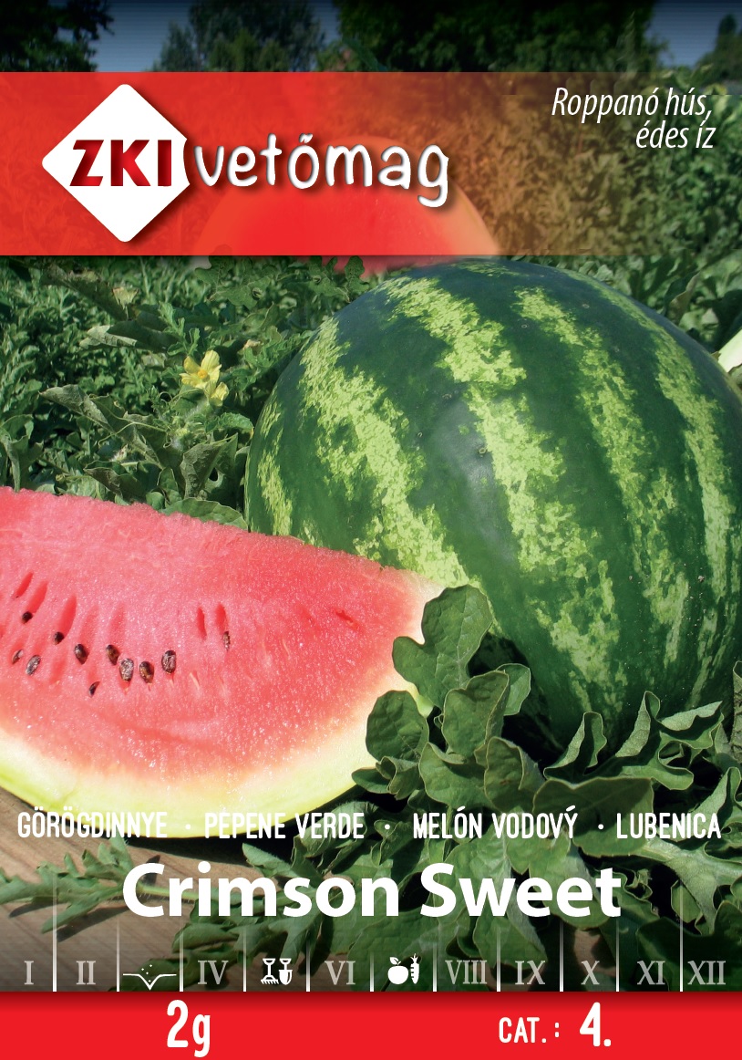 ZKI Görögdinnye Crimson Sweet Vetőmag 1,5g