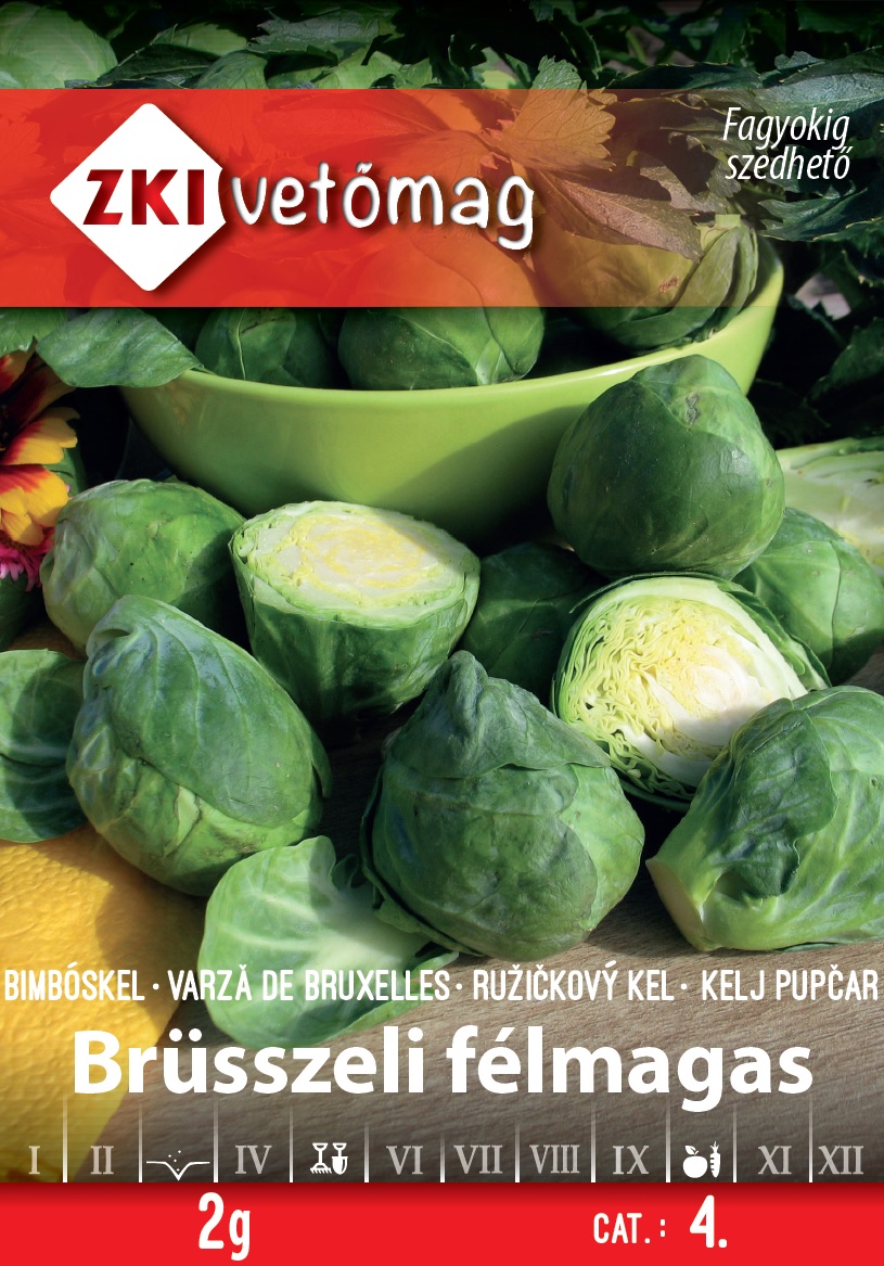 ZKI Bimbóskel Brüsszeli Félmagas Vetőmag 2g