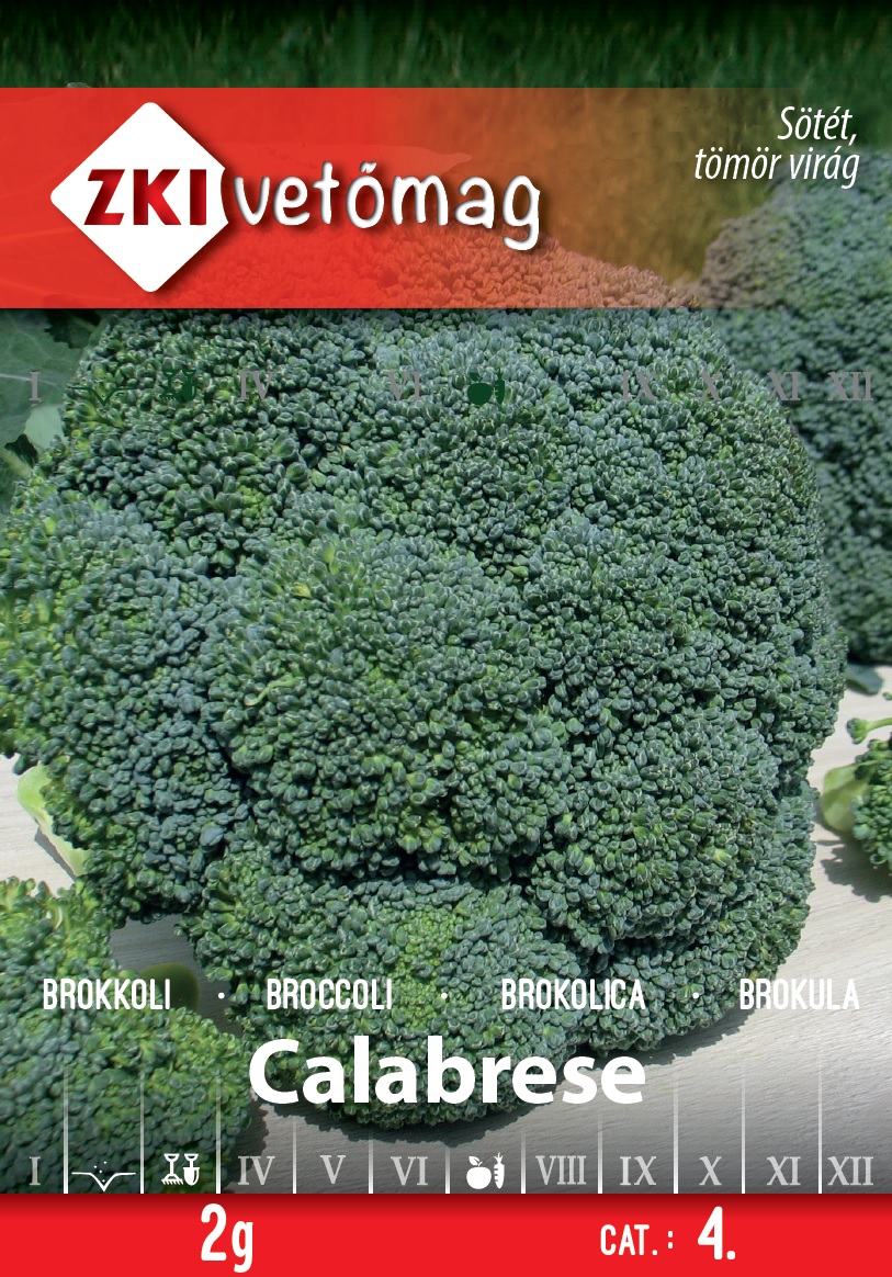 ZKI Brokkoli Calabrese Vetőmag 2g