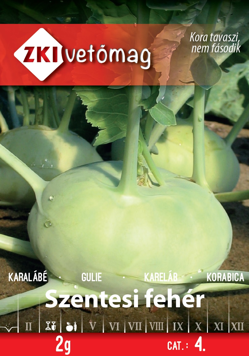 ZKI Karalábé Szentesi Fehér Vetőmag 2g