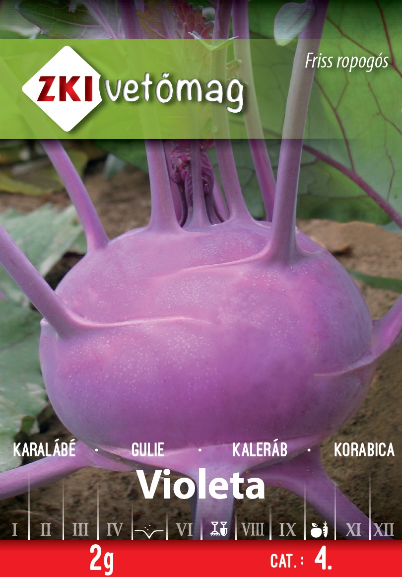 ZKI Karalábé Violeta Vetőmag 2g