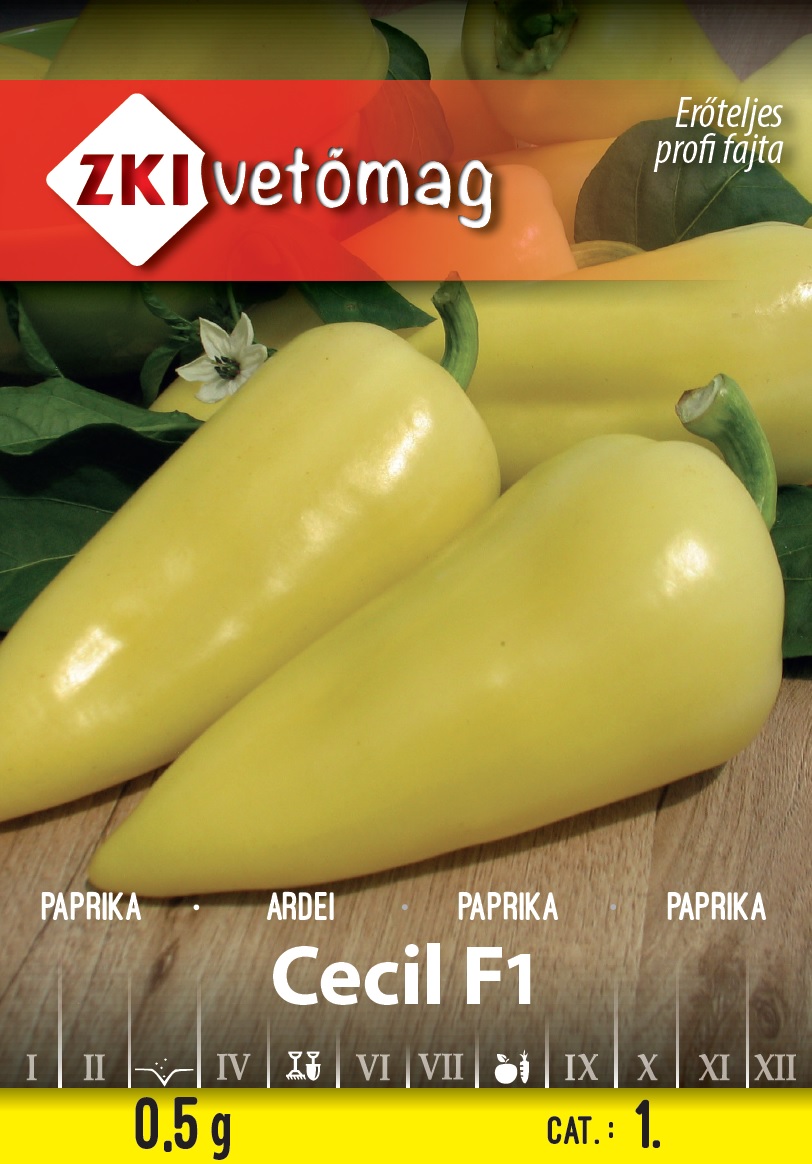 ZKI Paprika Cecei F1 Vetőmag 0,5g