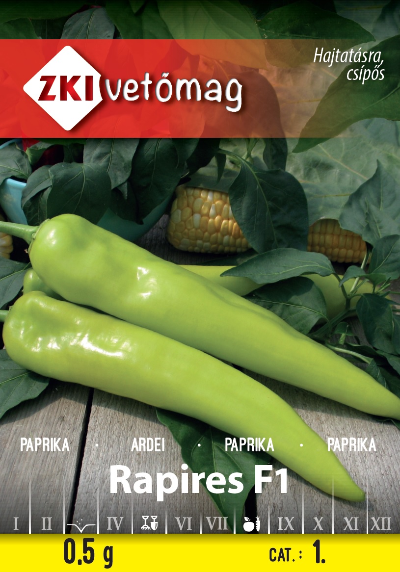 ZKI Paprika Rapires F1 Vetőmag 0,5g