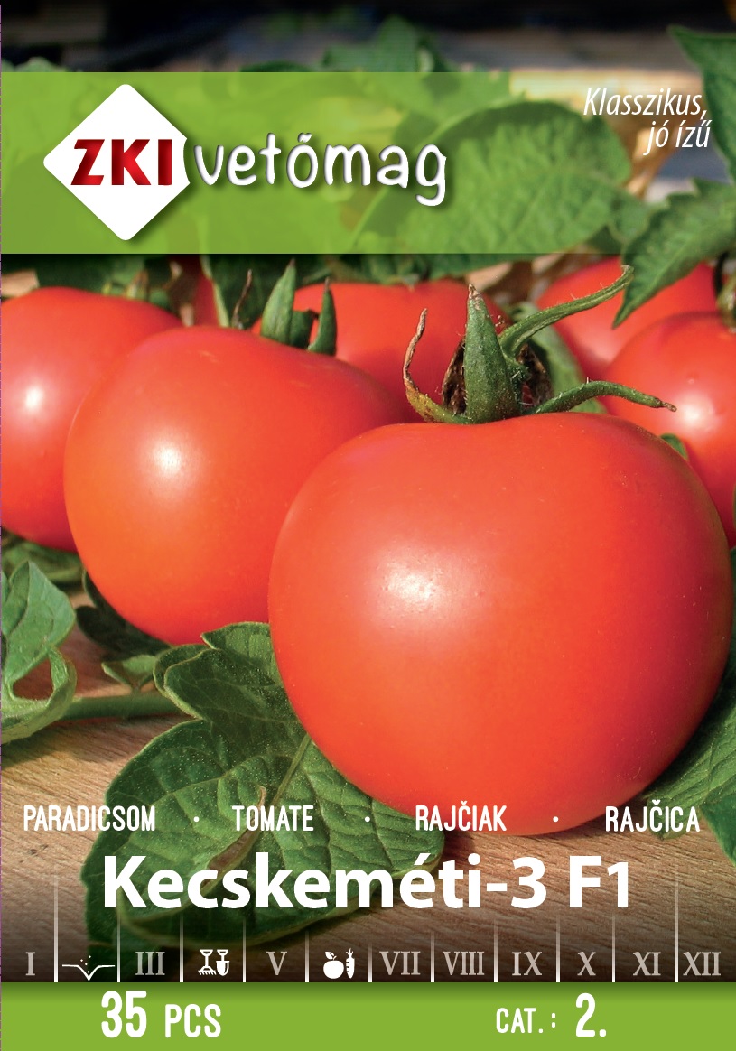 ZKI Paradicsom Kecskeméti 3 F1 Vetőmag