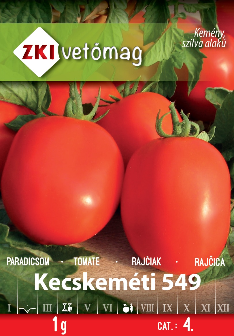 ZKI Paradicsom Kecskeméti 549 Vetőmag 1g