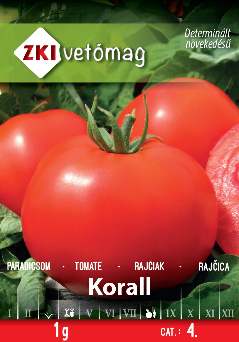 ZKI Paradicsom Korall Vetőmag 1g