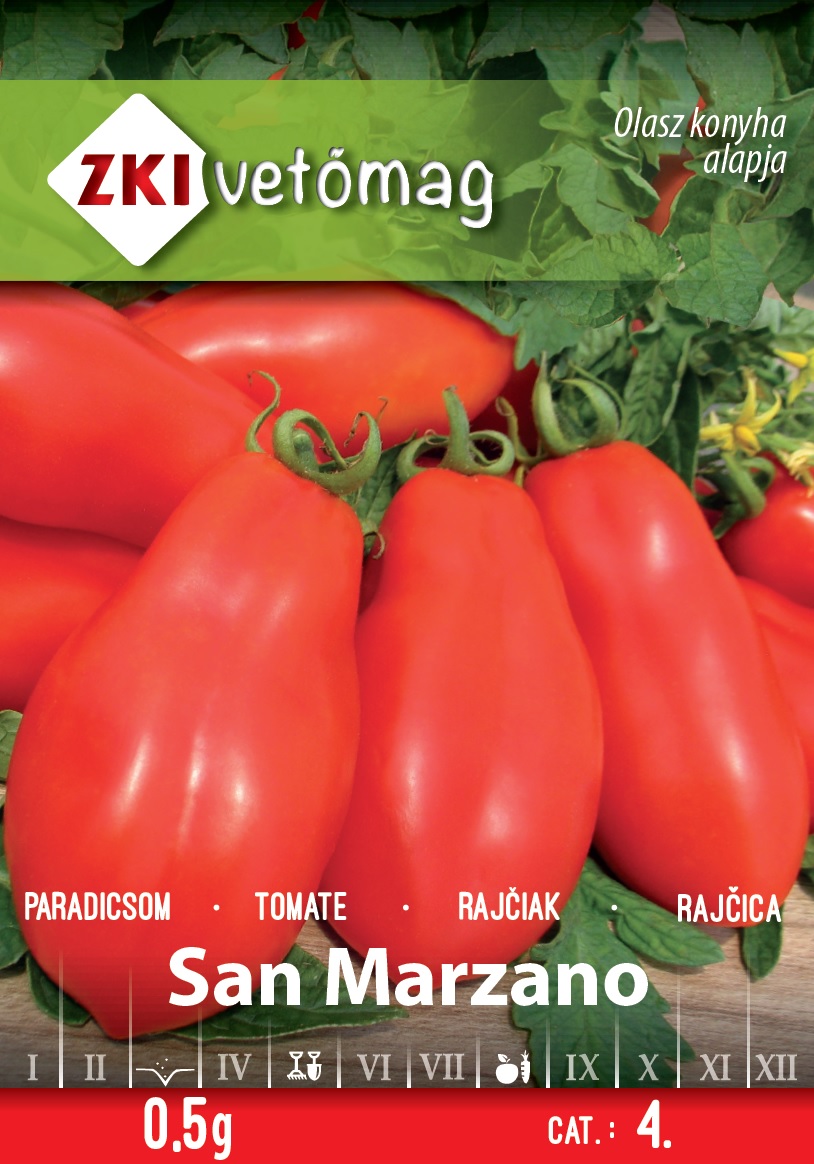 ZKI Paradicsom San Marzano Vetőmag 0,5g