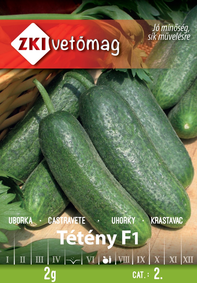 ZKI Uborka Tétény F1 Vetőmag 2g