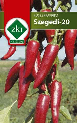 ZKI Paprika Szegedi-20 Vetőmag 1g
