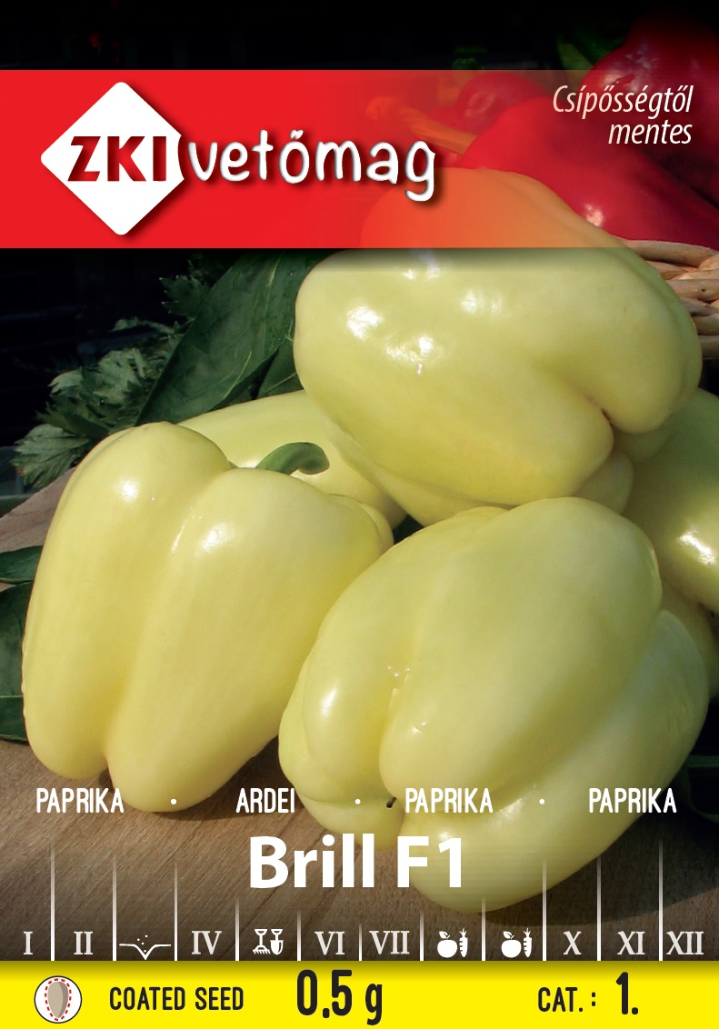 ZKI Paprika Brill F1 Vetőmag 0,5g
