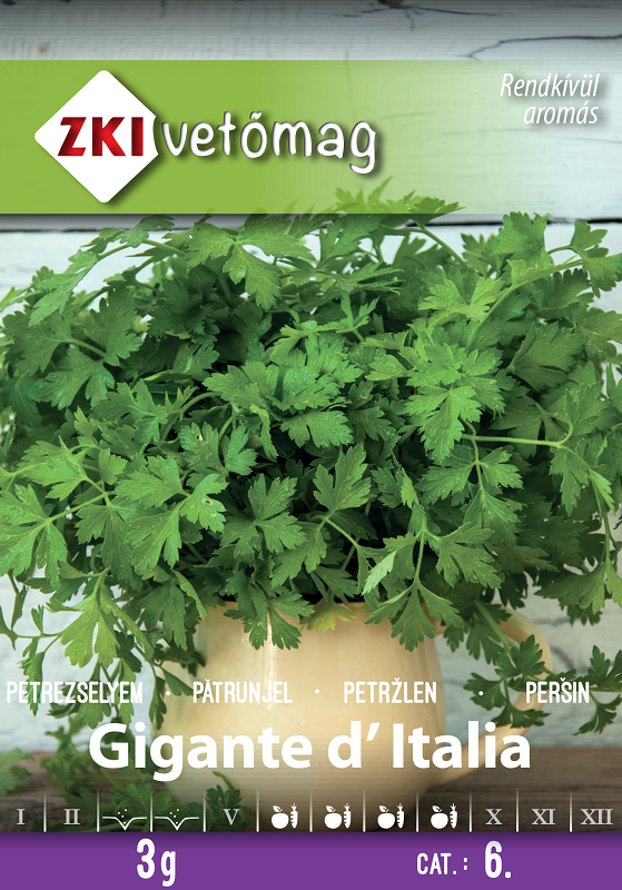 ZKI metélőpetrezselyem Gigante d'Italia vetőmag 3g
