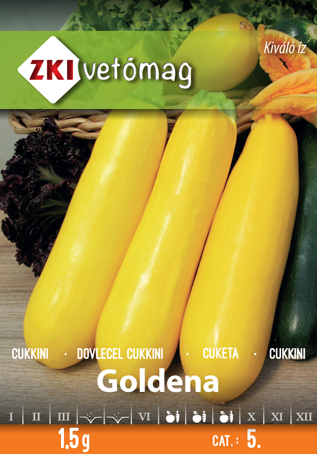 ZKI Goldena Cukkini vetőmag 2g